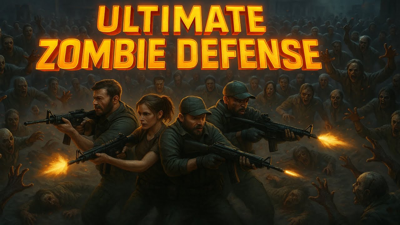 КАК ВЫЖИТЬ ОТ БЕСКОНЕЧНЫХ ВОЛН ЗОМБИ? Ultimate Zombie Defense В 2025 ГОДУ!