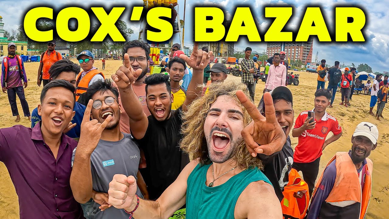 American visits Bangladesh's CRAZIEST beach! 🇧🇩