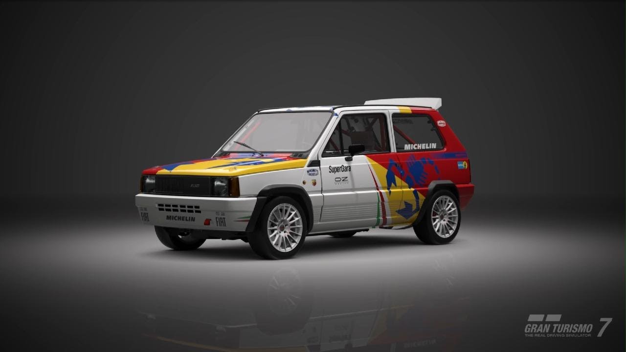 Gran turismo 7-FIAT PANDA 30 CL Engine swap