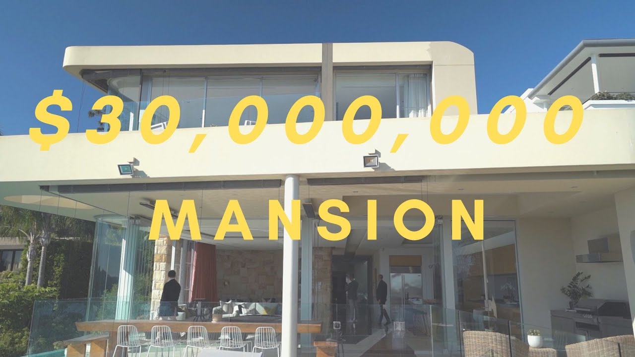 INSIDE a $30 MILLION Sydney mansion.