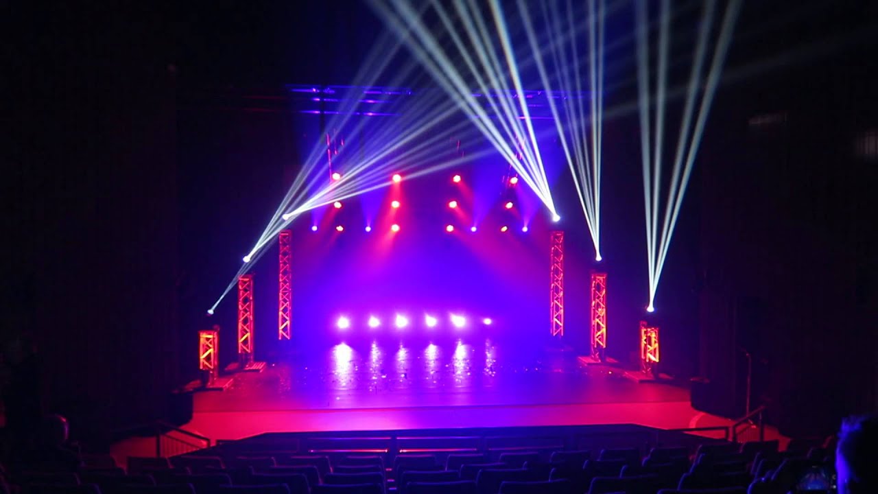 McMillan Theatre - Light Show
