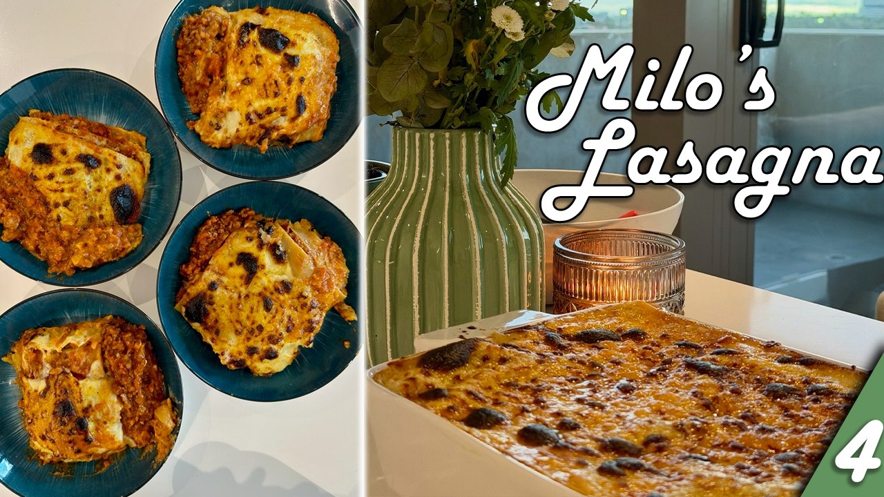 Let's Bake Lasagna! (Milo's Secret Recipe) | VOD [004]