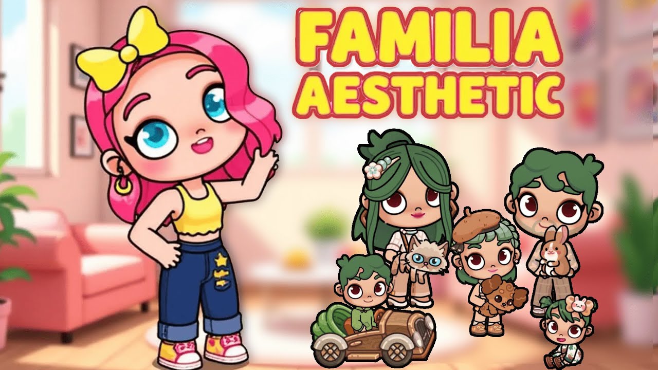 🌿✨ Rutina Diaria de la Familia Aesthetic  Avatar World 🏡☀️