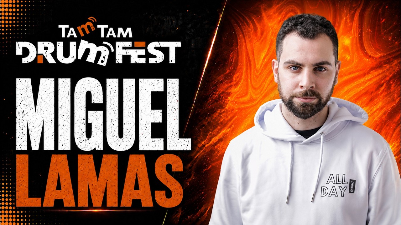2015 Miguel Lamas - TamTam DrumFest Sevilla - Pearl Drums, Zildjian Cymbals #tamtamdrumfest