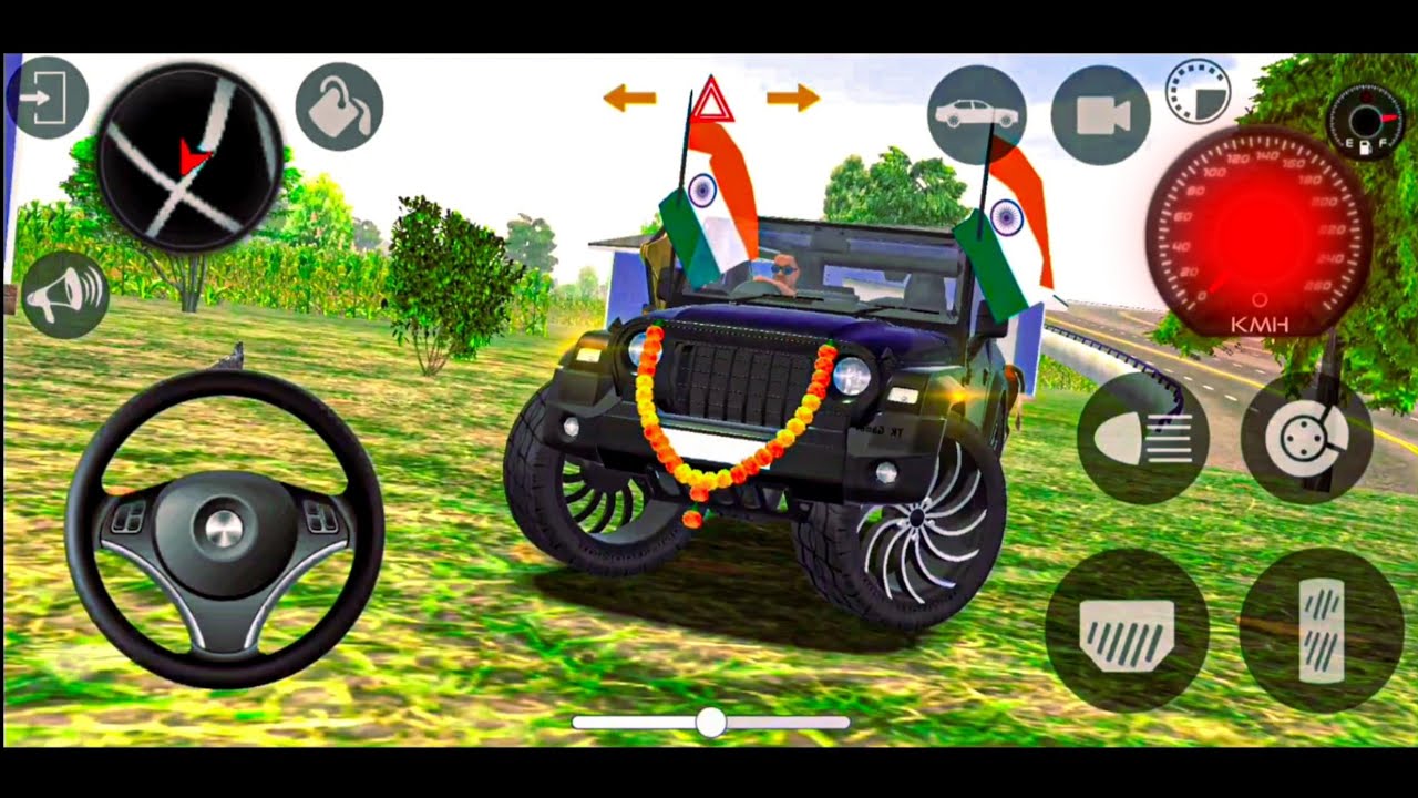 Modified🇮🇳 Mahindra😈 Thar Car Games: Indian Cars (Gadi Wala Game) - Car Game Android Gameplay 2026