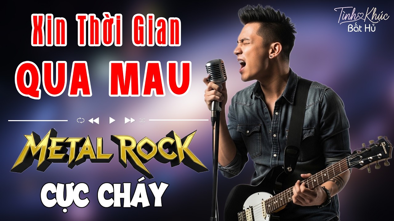 Xin Thời Gian Qua Mau - Tuyệt Đỉnh Bolero Rock AI Cover Hay Nhất | Nhạc Bolero Rock NGHE LÀ MÊ