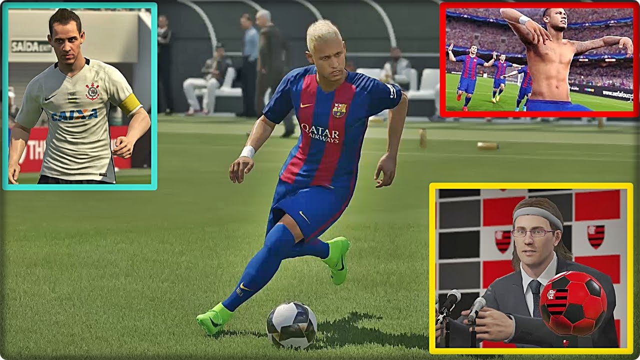 Joguei o PES 2017 em 2025 ! INCRIVEL COMO ÉRA DIVERTIDO E REALISTA ! AUGE DO TRIO MSN ! Como Baixar