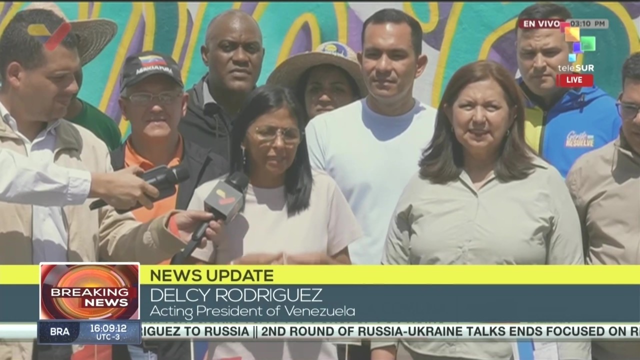 Delcy Rodriguez: the people of Venezuela are working on the transformation of the nation