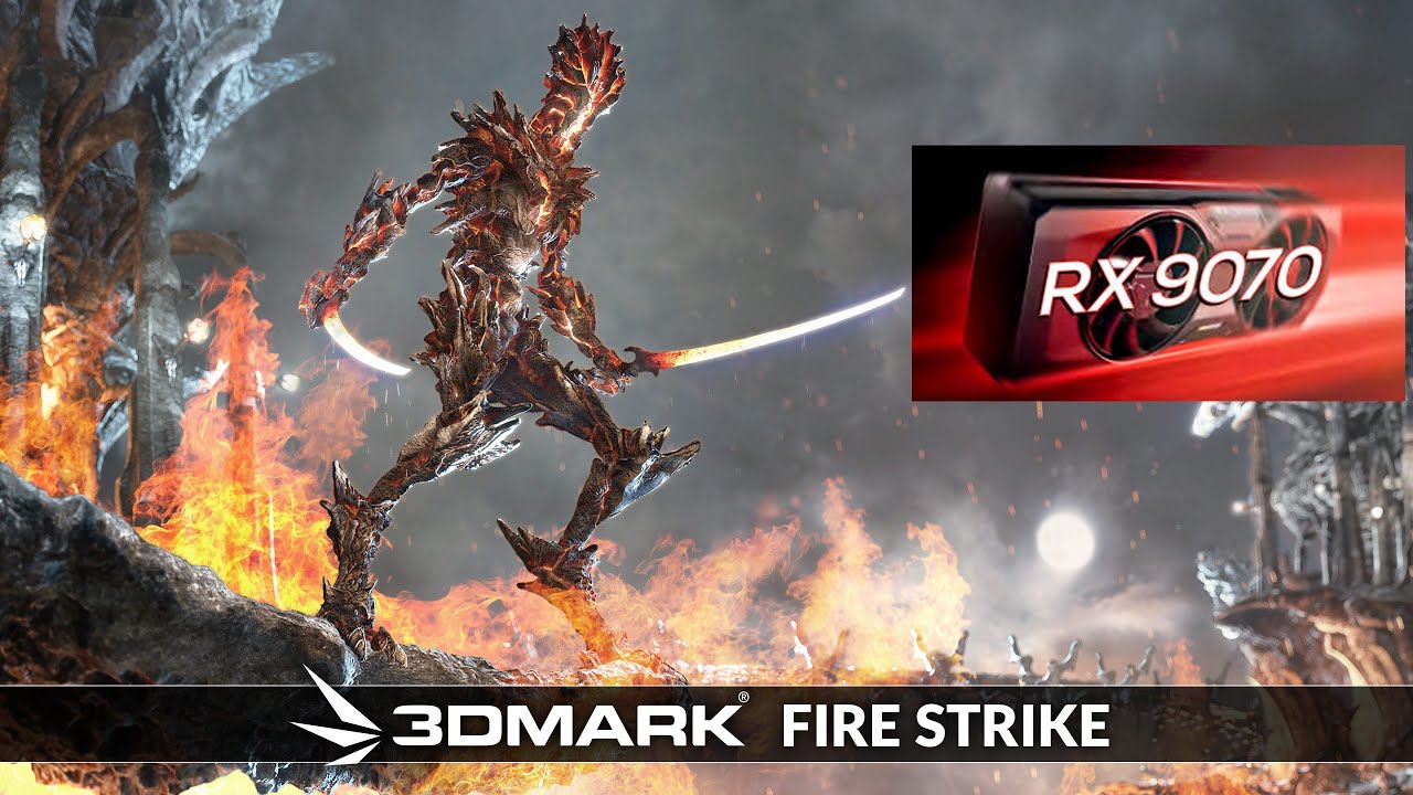 3DMark Fire Strike Ultra | RX 9070 | i5 13600k | Benchmark