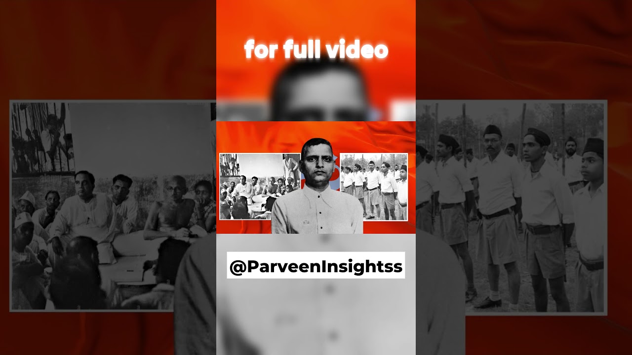 @ParveenInsightss  How Godse Join RSS #shorts