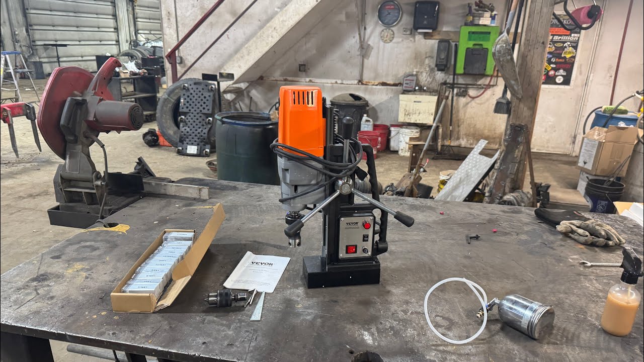 How Good is the Vevor 1550W Magnet Drill?