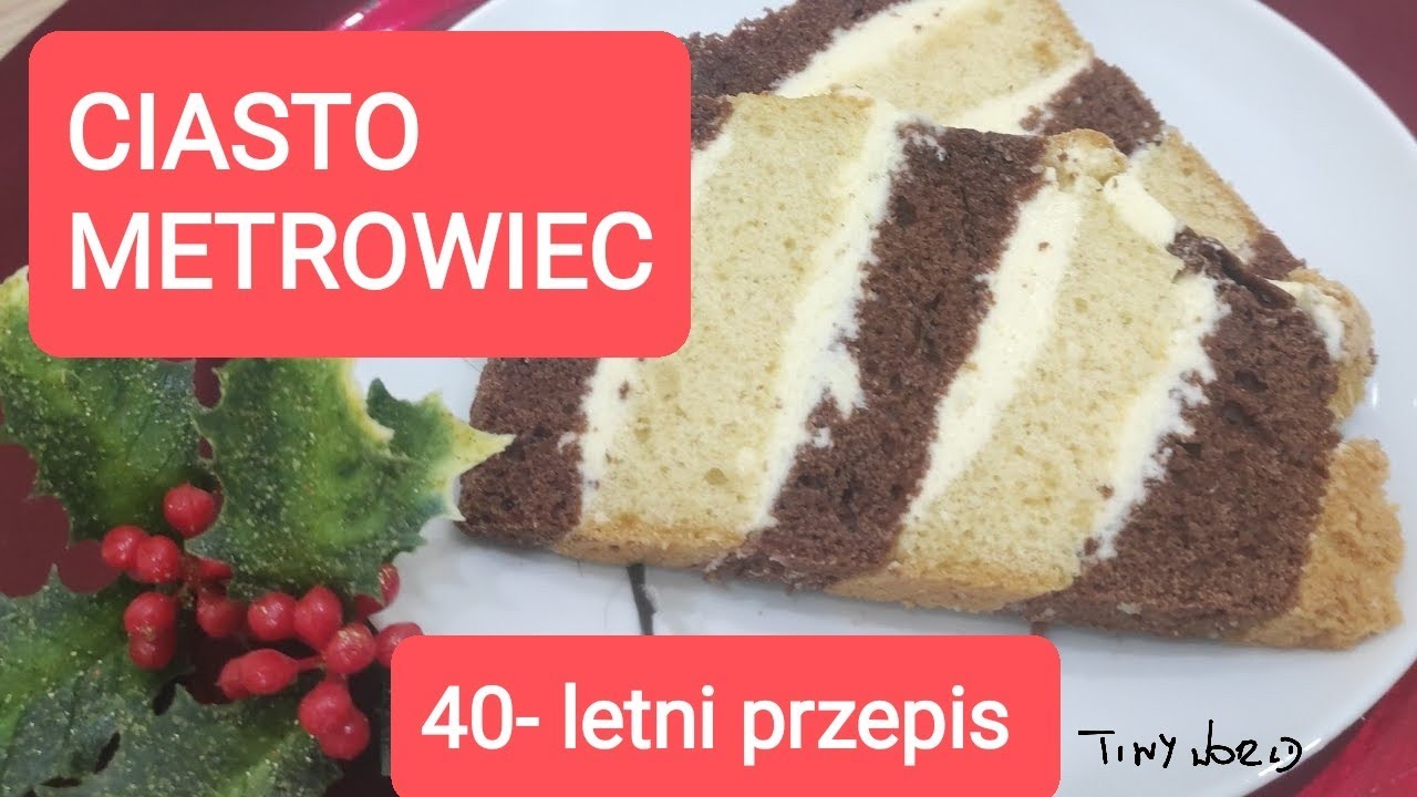 Jak zrobić ciasto METROWIEC? / stary przepis na metrowiec [świąteczne smaki]