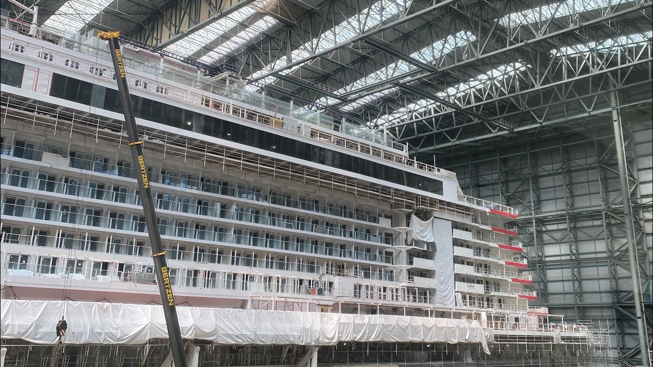 Meyer Werft: Wo die Kreuzfahrtschiffe entstehen - Ein Rundgang