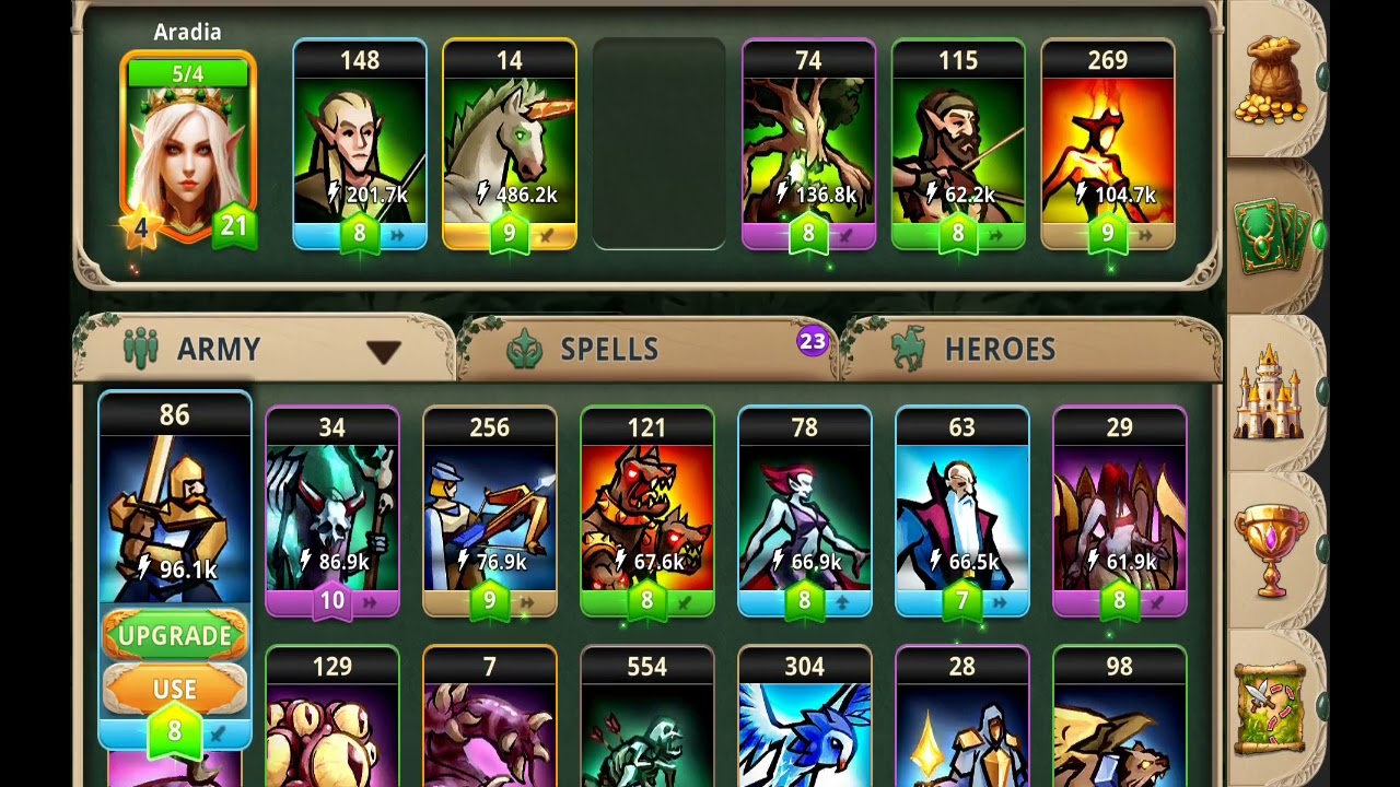 magic world still battle on inferno, vs 1117 x 6 imp, 477 x 6 fire elemental, etc voice tips