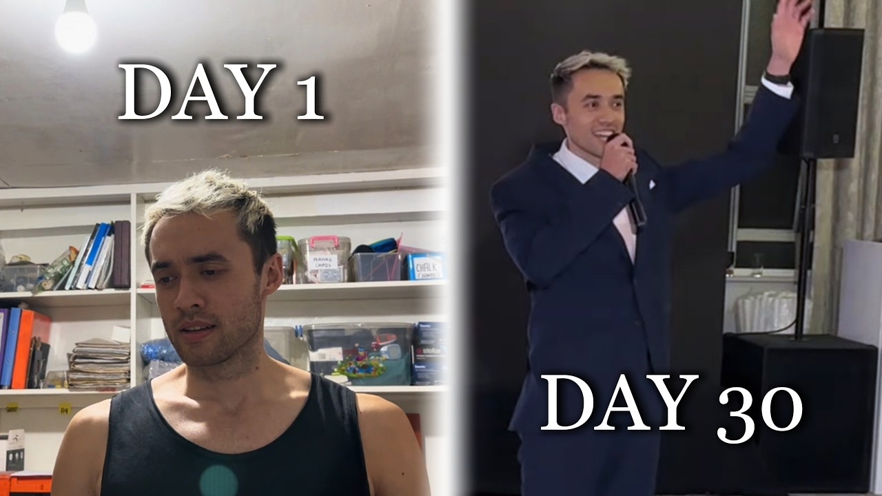 Talking to Camera EVERYDAY for 30 Days: Awkward to Confident Wedding Speech