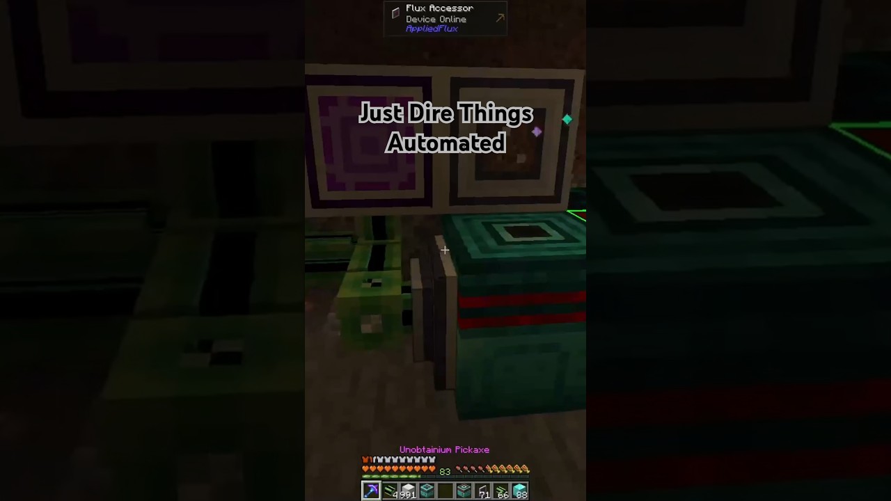 How To Automate Just Dire Ores in ATM10