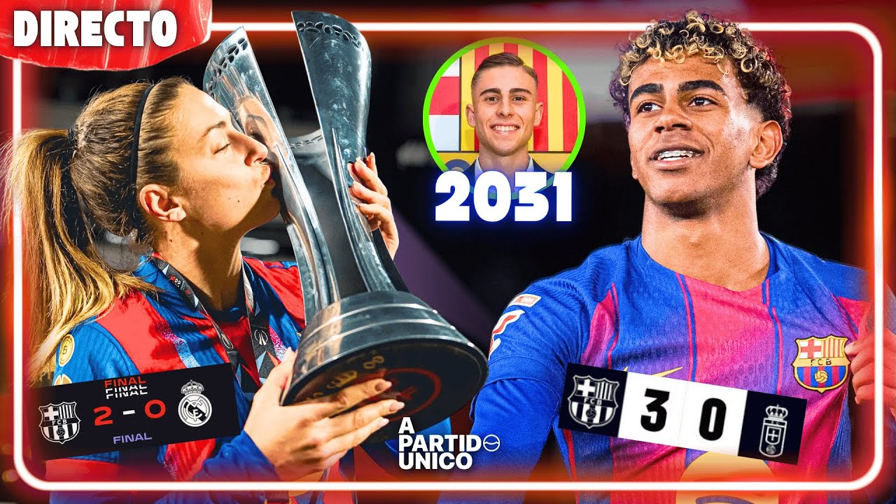 🔴 BARÇA 3-0 OVIEDO: VICTORIA y LÍDERATO | ¡SUPERCAMPEONAS! | FERMÍN 2031