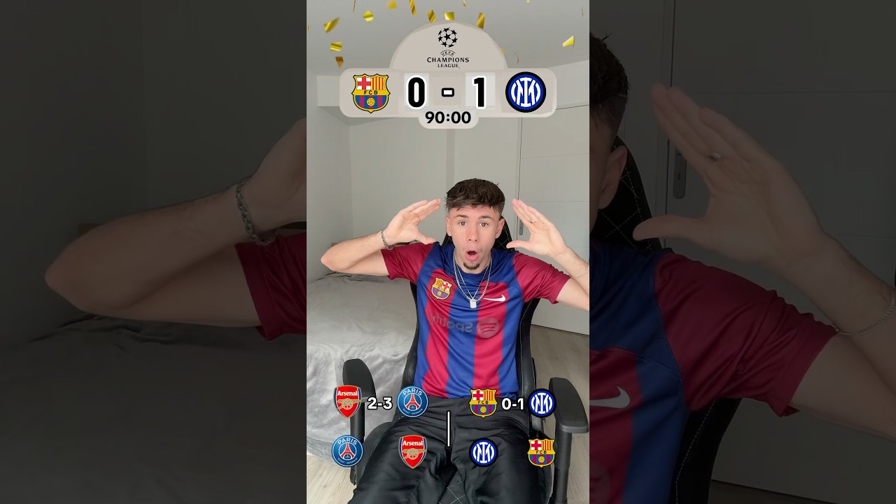 DEMI FINALE DE LA LDC ! 😱🏆