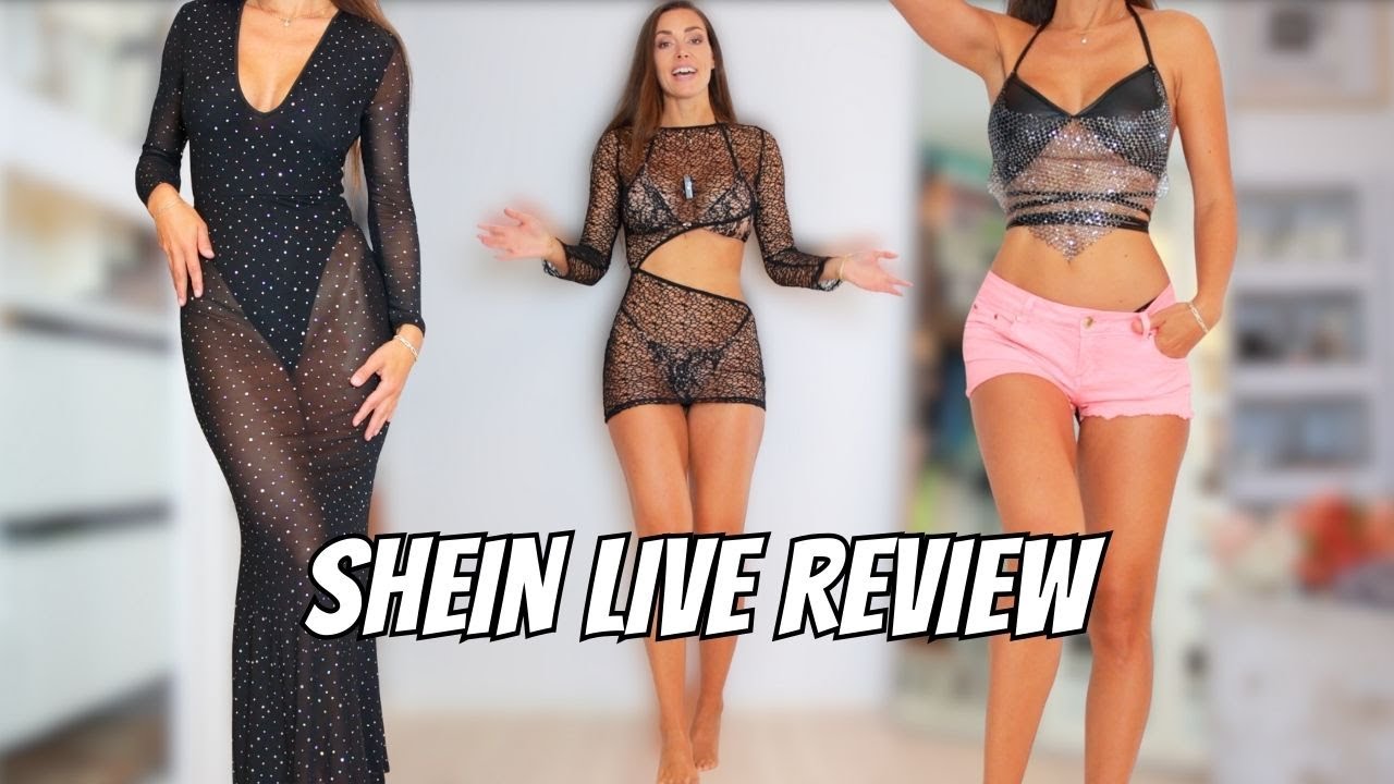 Прямой эфир: обзор вечерних нарядов Shein ✨ Примерка в прямом эфире и честные отзывы! 🎉