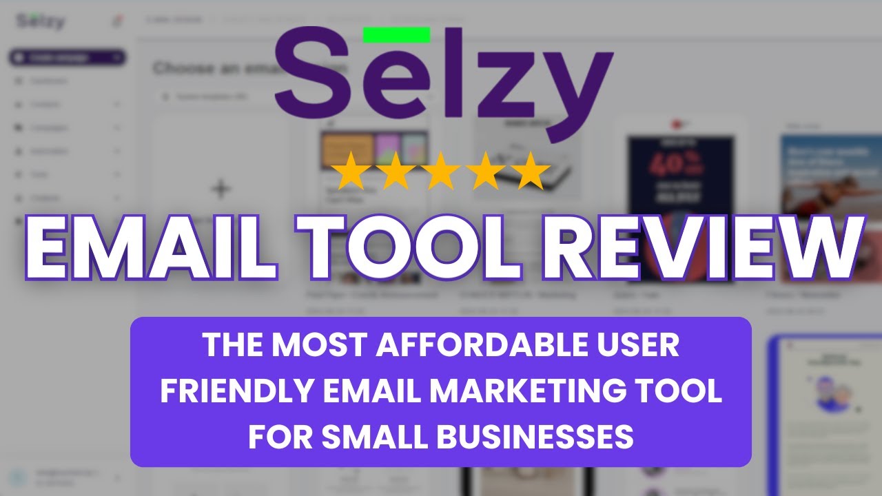 The BEST affordable email marketing tool for beginners [Selzy Review]