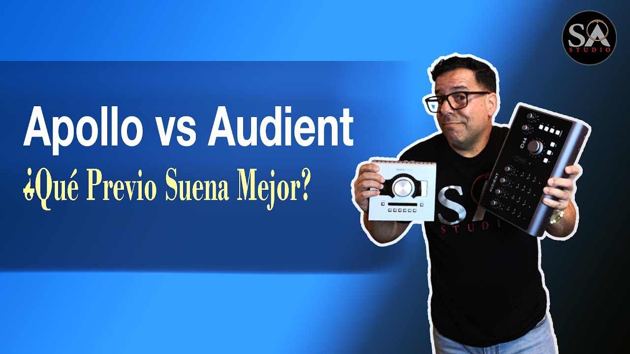 Apollo Twin vs Audient iD44 MKii ¿Cual PREAMP es MEJOR?