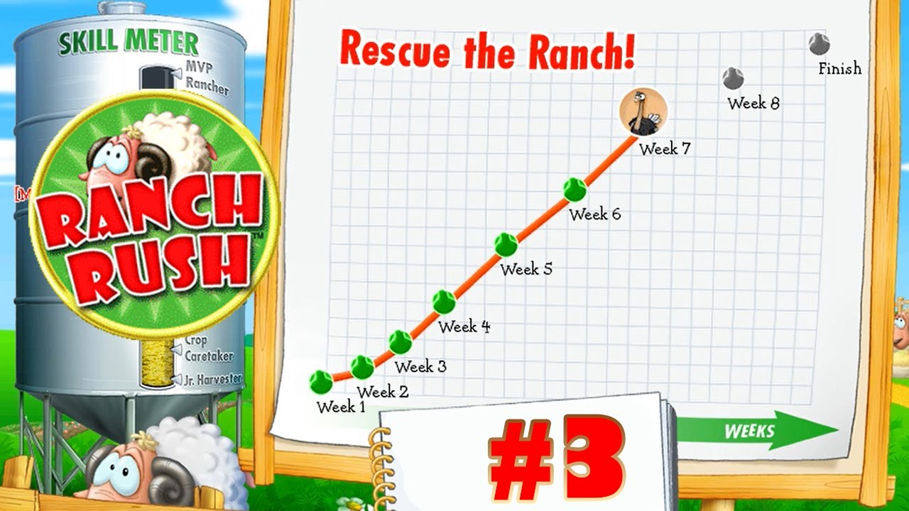 Ranch Rush | Геймплей, часть 3 (7-я неделя)