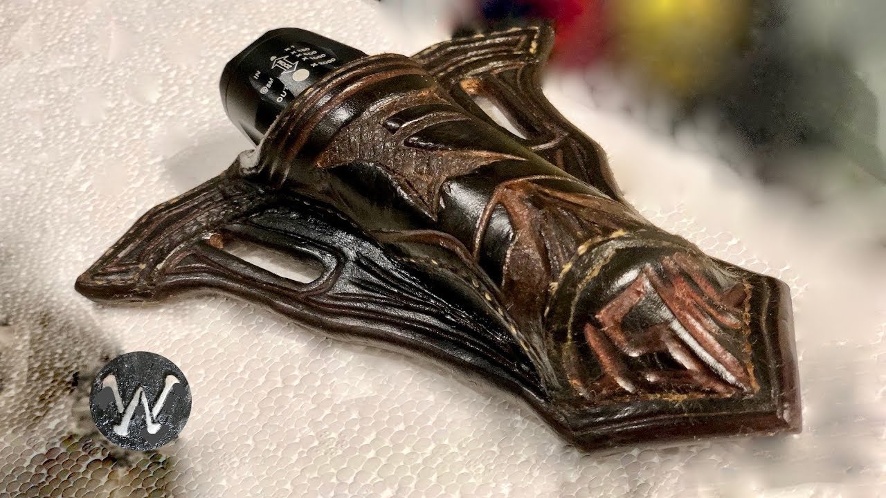 FLASHLIGHT SHEATH (LEATHER)