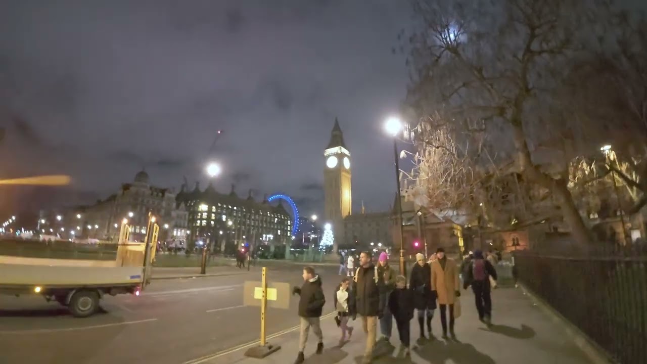 Westminster night walk