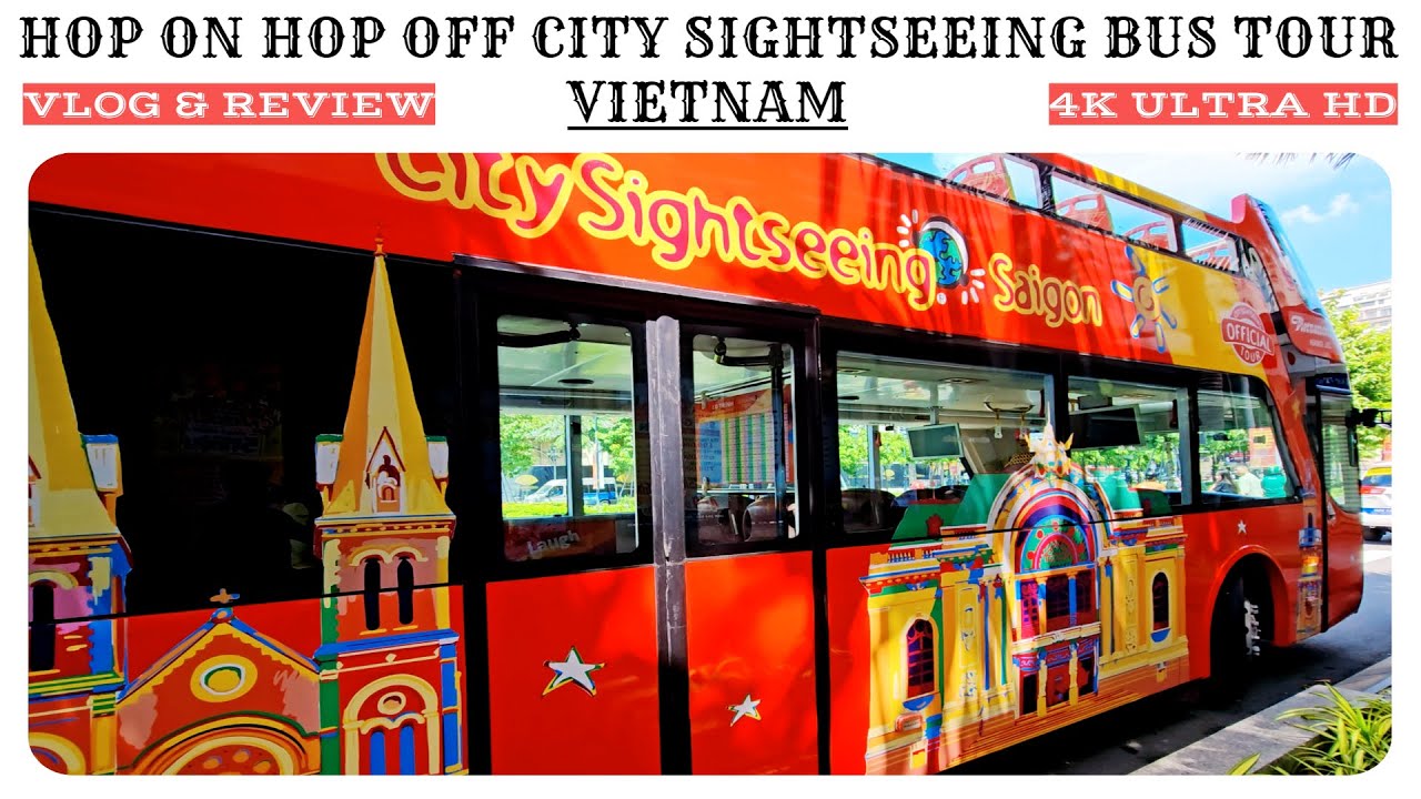 Exploring HO CHI MINH CITY on a Double-Decker Big Bus