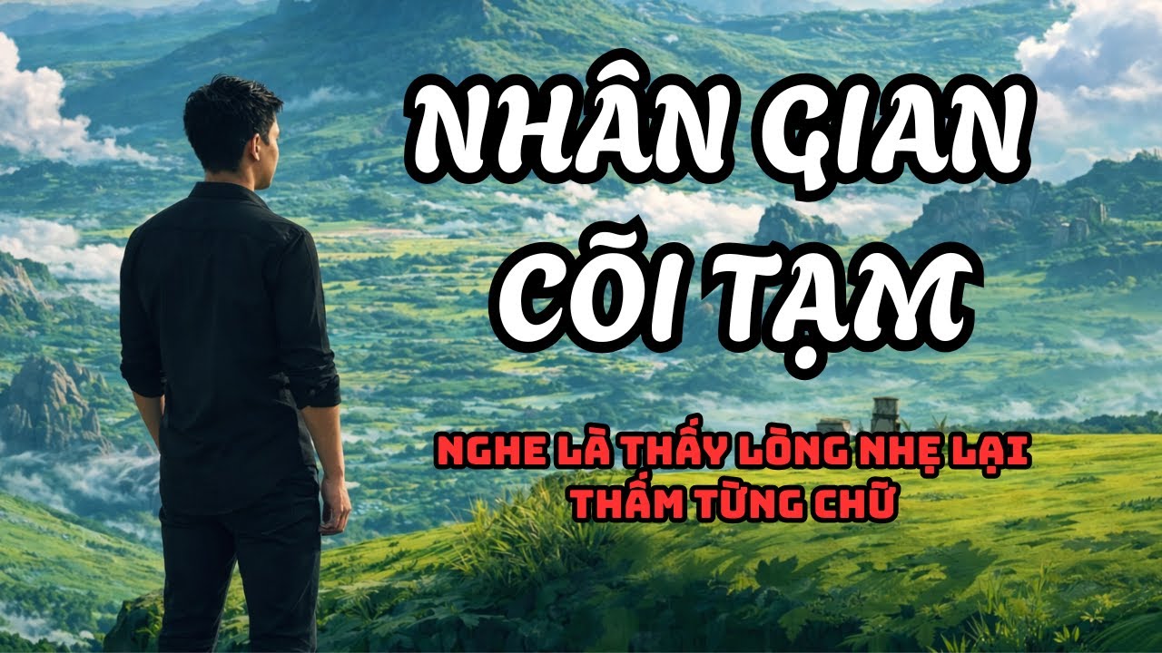 NHÂN GIAN CÕI TẠM | Nghe Là Thấy Lòng Nhẹ Lại, Thấm Từng Chữ