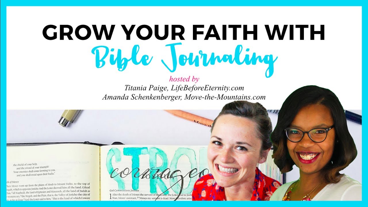 Bible Journaling for Beginners | How to Grow Your Faith Through Bible Journaling Workshop