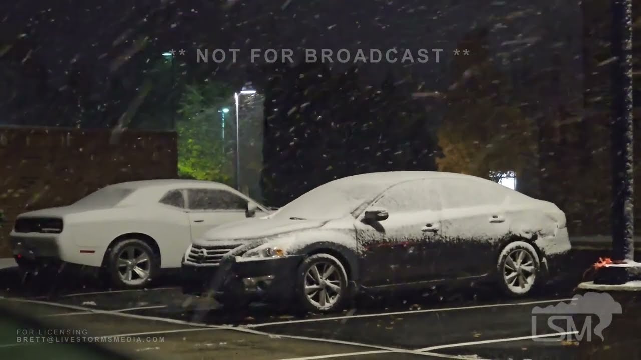 11-09-2025 Indianapolis, IN - Snowfall - Accumulation