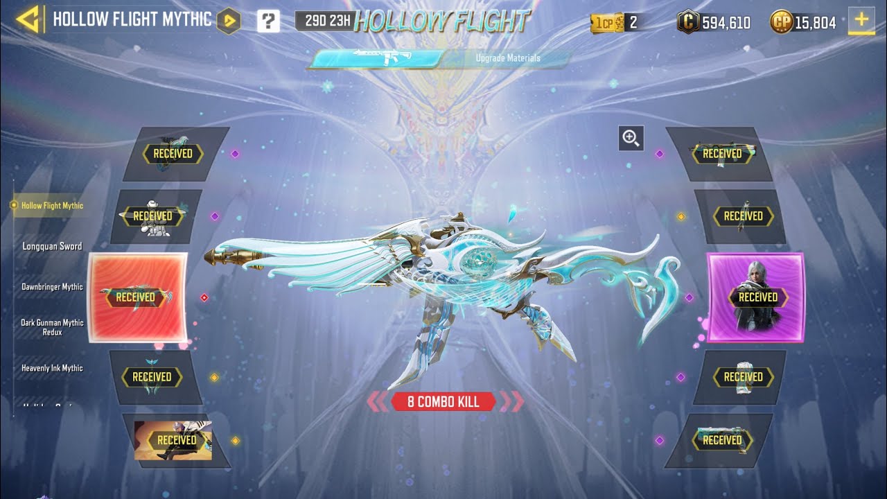 BUYING HOLLOW FLIGHT MYTHIC DROP CODM! CX9 LETHAL HOLLOW | KESTREL BLESSED HOLLOW MAX UPGRADE CODM