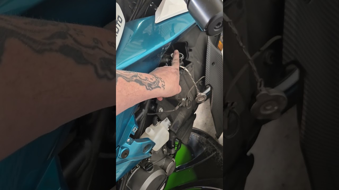Coolant change on a 2022 cfmoto 300ss