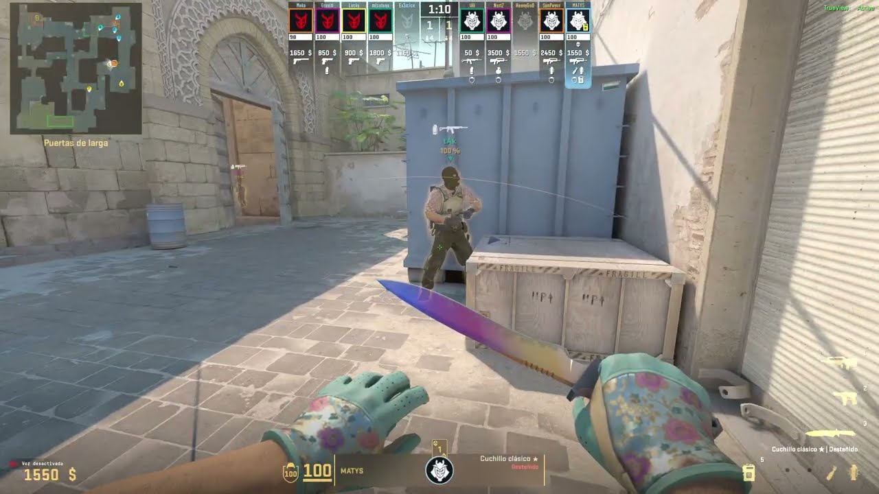 G2 MATYS (16-6) T Upper B / Extremity on Dust2 vs 3DMAX @ IEM Rio 2026