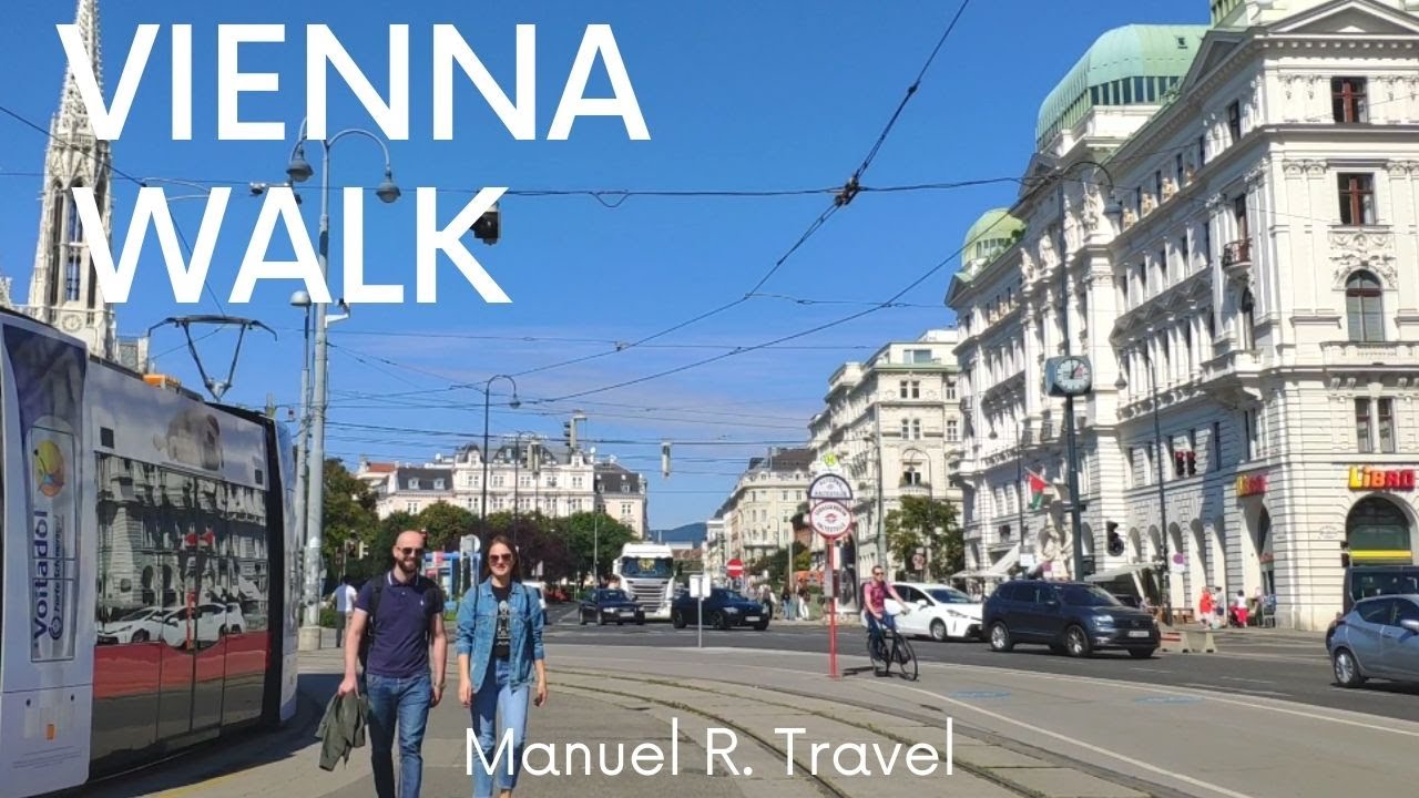 Walking in Vienna - 9th District called Alsergrund along Währinger Straße