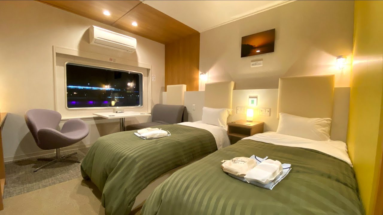 Taking Japan's $175 FIRST CLASS Overnight Ferry | Kobe to Miyazaki