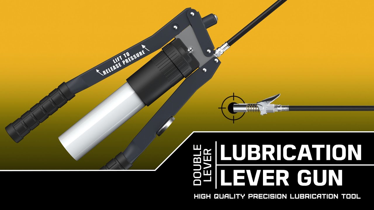 Gurtech Double Lever Grease Gun