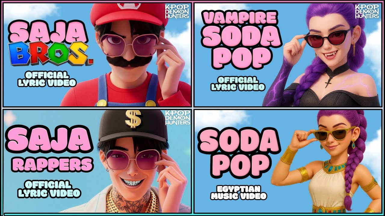 SODA POP 🎮 Kpop Охотники на демонов 🆚 SAJA Boys