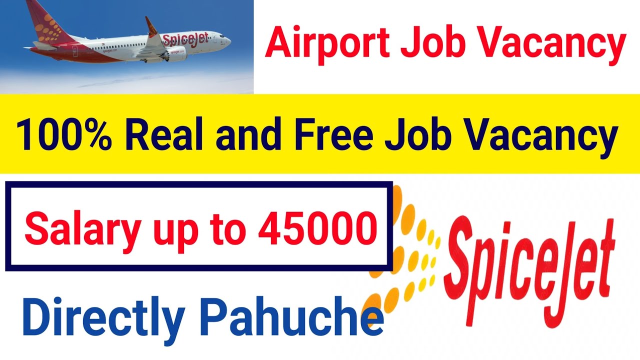 Airport Job Vacancy, Salary-45000 | Mahakal free job | Jobs