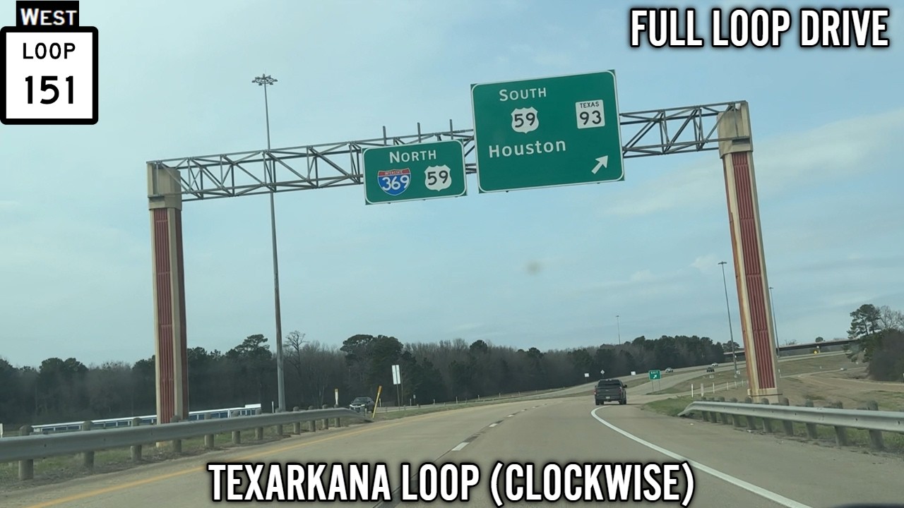 Texarkana Loop (Clockwise, Inner Loop)