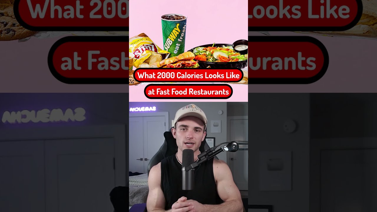What 2000 Calories Looks Like at Fast Food Restaurants