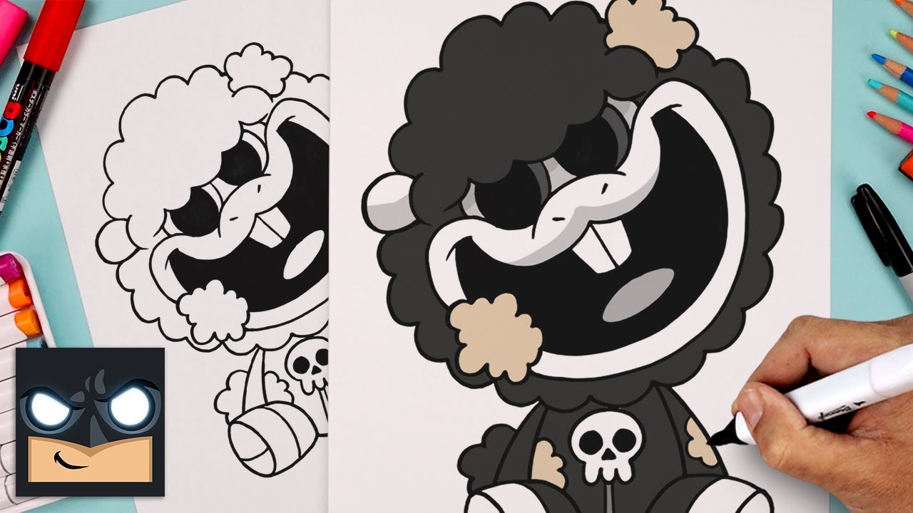 How To Draw Ruined Nightmare Baba Chops | Poppy Playtime 4