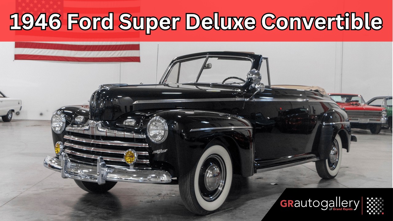 1946 Ford Super Deluxe Convertible For Sale - Walk Around