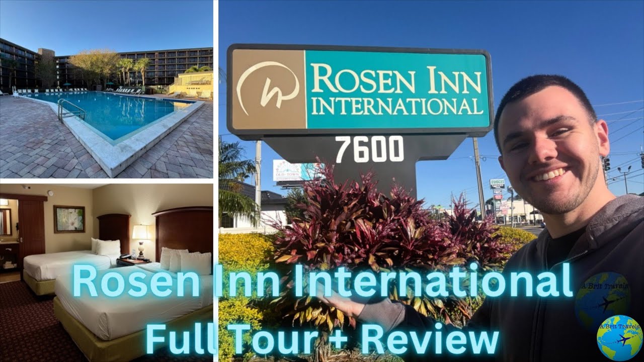 Rosen Inn International - Orlando Florida, Full Tour & Hotel , Budget Hotel