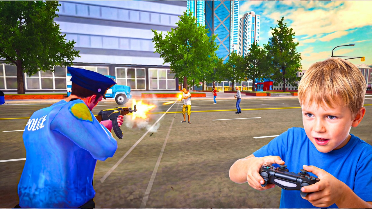 INTENSE POLICE SHOOTOUT! 🚨 Fighting The Mafia Boss! (Gameplay) | Xtreme Hyper