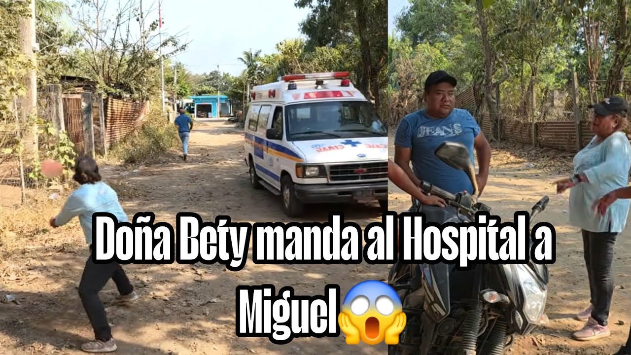 Doña Bety bien enojada de un pi3dras0 bajo a Miguel ahora si me las p@g@s panzon😡