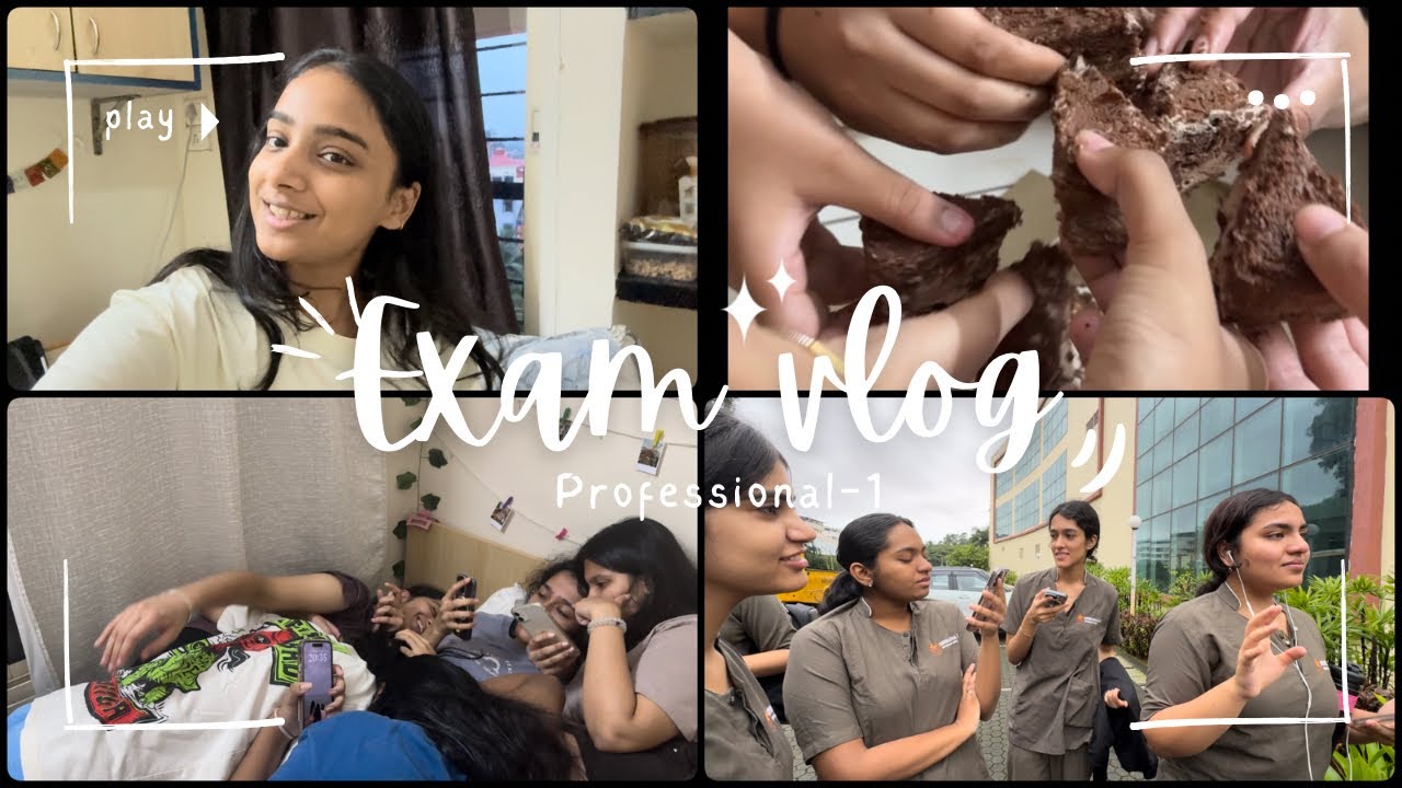 MBBS *finals part -1✨stress  fun breakdown #trending #kmcmangalore #mbbsexams #minivlog #collegelife