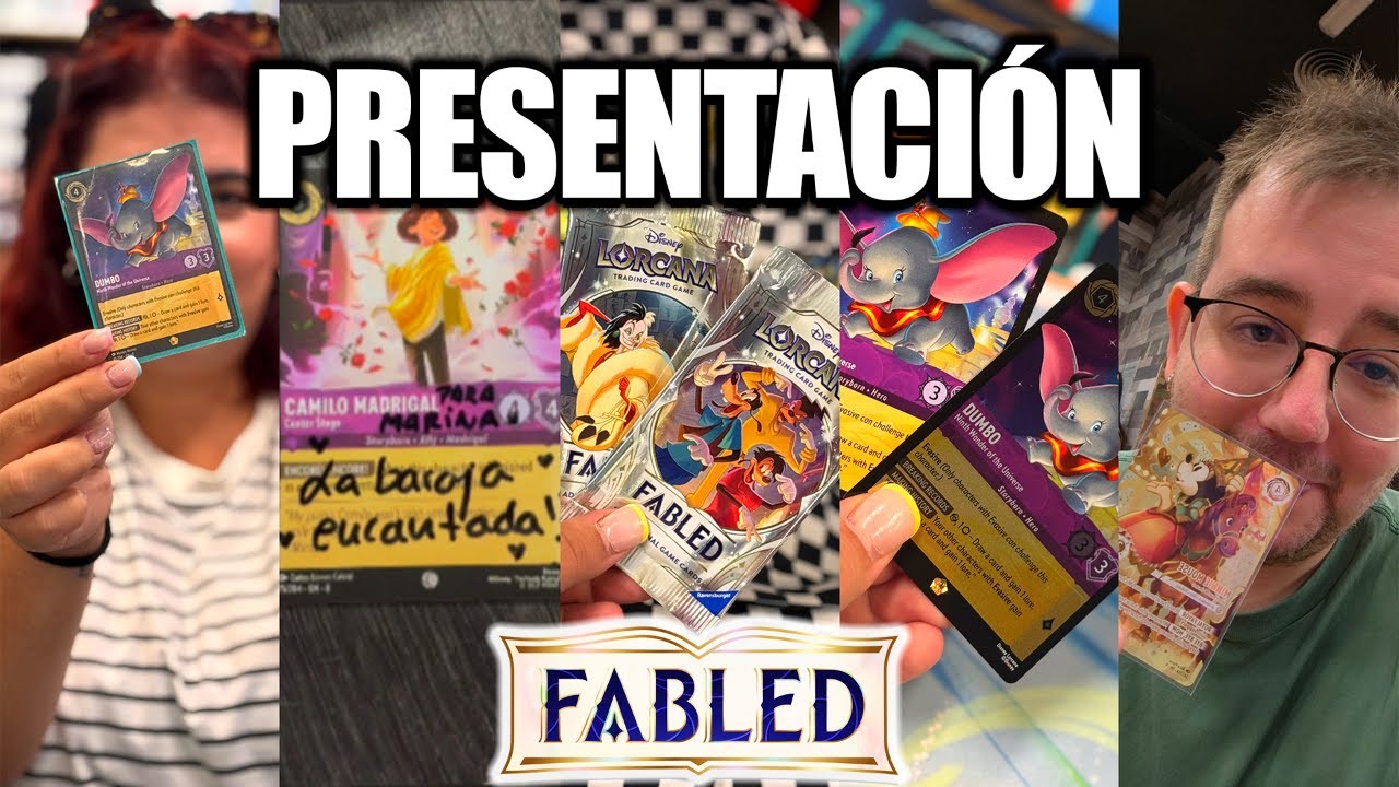 🚀 PRESENTACIÓN FABLED NUEVO SET DE DISNEY LORCANA | APERTURA DE SOBRES + SELLADO 🎴 | LORCANA ESPAÑOL