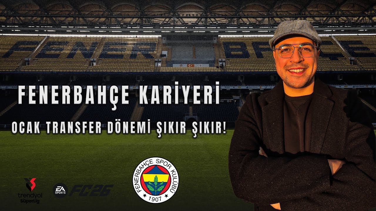 FC26'DA FENERBAHÇE KARİYERİNDE OCAK TRANSFER DÖNEMİNDEYİZ!  #fenerbahçe  #fc26